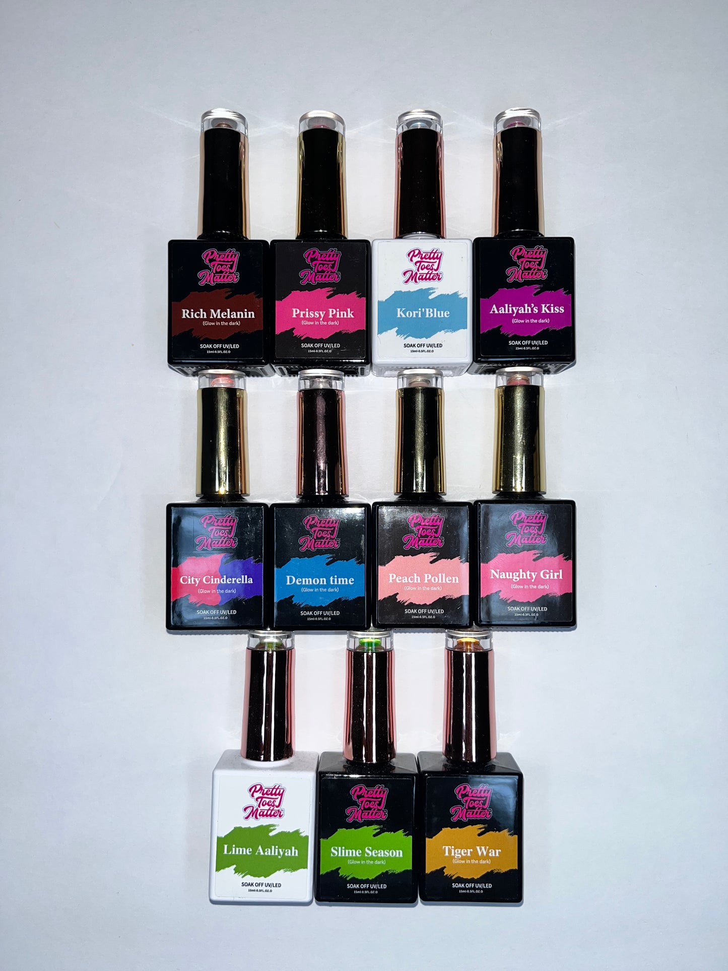 Pretty Toes Matter® Glow-in-the-Dark Vegan Nail Polish