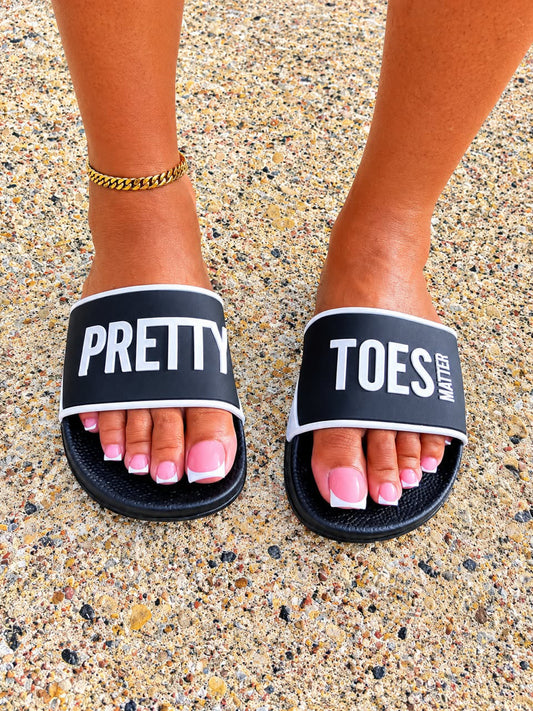 Glow Slides by Pretty Toes Matter®️