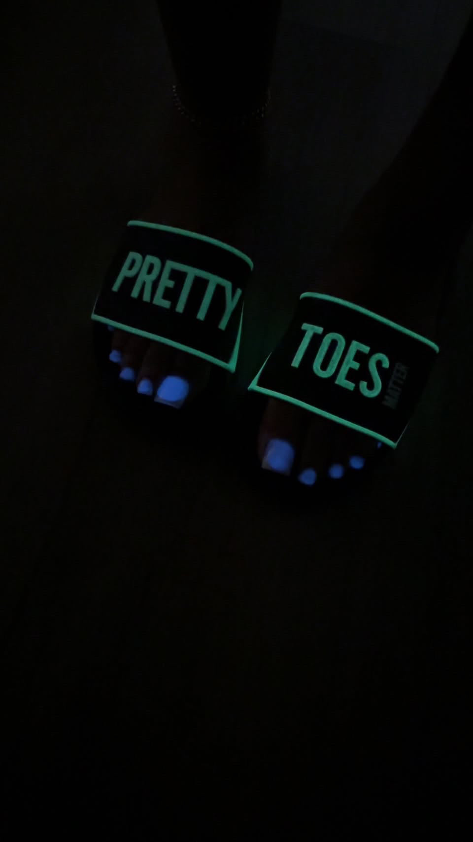 Glow Slides by Pretty Toes Matter®️