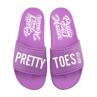 Pretty Toes Slides (Lavender)