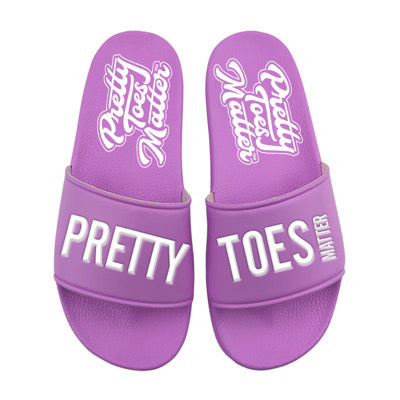 Pretty Toes Slides (Lavender)